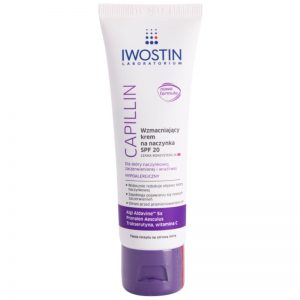 Iwostin Capillin lekki krem wzmacniający na popękane żyłki SPF 20 40 ml