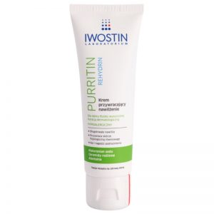 Iwostin Purritin Rehydrin krem nawilżający do skóry wysuszonej i podrażnionej leczeniem trądziku 40 ml