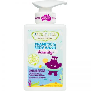 Jack N’ Jill Serenity delikatny żel pod prysznic i szampon dla dzieci 2 w 1 300 ml