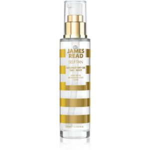 James Read Self Tan samoopalający się suchy olejek odcień Light/Medium 100 ml