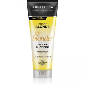 John Frieda Sheer Blonde Go Blonder szampon rozjaśniający do włosów blond 250 ml