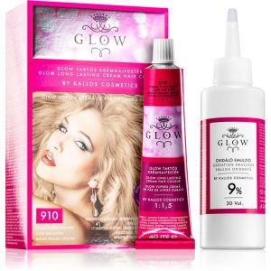 Kallos Glow trwały kolor włosów odcień 910 Light Ash Blond