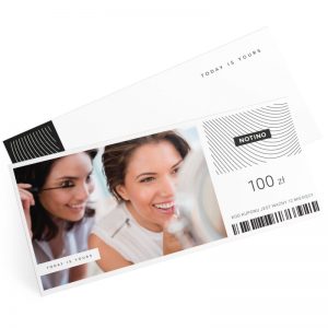 Karta podarunkowa drukowana o wartości 100 zł