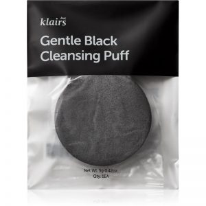 Klairs Gentle Black gąbeczka oczyszczająca do twarzy