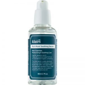 Klairs Rich Moist serum kojące do twarzy o dzłałaniu nawilżającym 80 ml