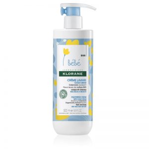 Klorane Bébé Calendula krem oczyszczający do skóry suchej i bardzo suchej 500 ml