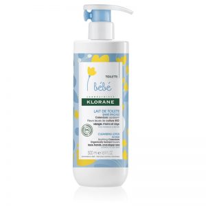 Klorane Bébé Calendula oczyszczające mleczko bez spłukiwania do skóry normalnej i suchej 500 ml