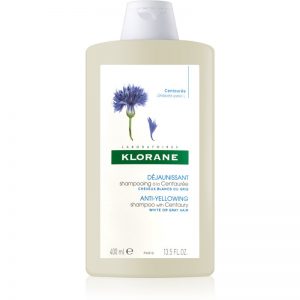 Klorane Centaurée szampon do blond i siwych włosów 400 ml