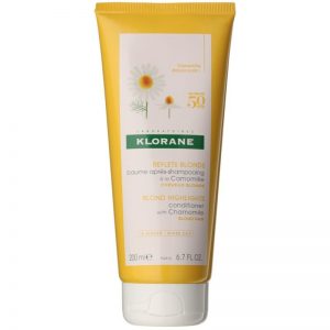 Klorane Chamomile odżywka rozjaśniająca do włosów blond 200 ml
