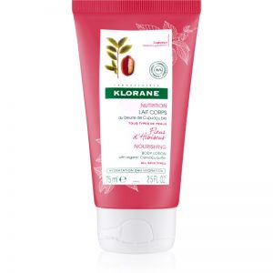 Klorane Cupuaçu Fleur d’Hibiscus odżywcze mleczko do ciała 75 ml