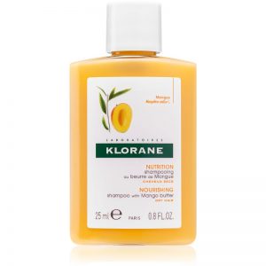 Klorane Mango szampon odżywczy do włosów suchych 25 ml