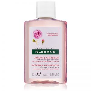 Klorane Peony kojący szampon do wrażliwej skóry głowy 25 ml