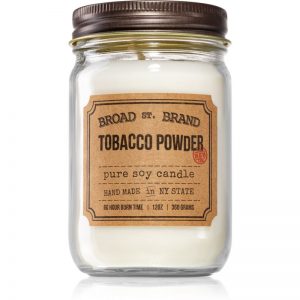 KOBO Broad St. Brand Tobacco Powder świeczka zapachowa (Apothecary) 340 g