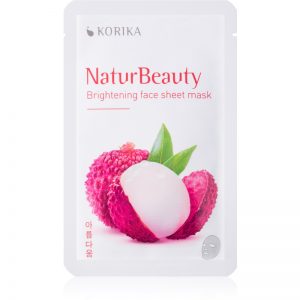 KORIKA NaturBeauty maska rozświetlająca w płacie 20 g
