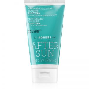 Korres Aloe Vera nawilżające mleczko do ciała po opalaniu 150 ml