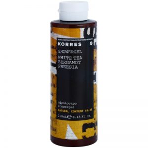 Korres White Tea, Bergamot & Freesia żel pod prysznic unisex 250 ml