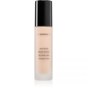 Korres Wild Rose podkład rozświetlający dający naturalny efekt SPF 15 odcień WRF1 30 ml