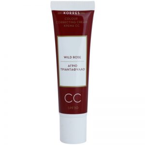 Korres Wild Rose rozświetlający krem CC SPF 30 odcień Medium 30 ml