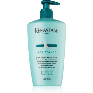 Kérastase Résistance Bain Force Architecte szampon wzmacniający dla osłabionych lekko zniszczonych włosów 500 ml