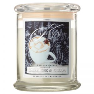 Kringle Candle Cashmere & Cocoa świeczka zapachowa 411 g
