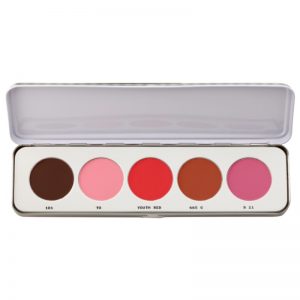 Kryolan Basic Face & Body paletka róży 5 kolorów 12,5 g