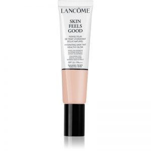 Lancôme Skin Feels Good make-up naturalny wygląd o dzłałaniu nawilżającym odcień 010C Cool Porcelaine 32 ml