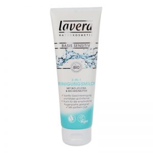 Lavera Basis Sensitiv oczyszczające mleczko do twarzy 125 ml