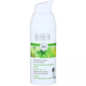 Lavera Faces Bio Mint fluid nawilżający do skóry tłustej 50 ml