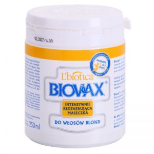 L’biotica Biovax Blond Hair maska regenerująca do włosów blond 250 ml
