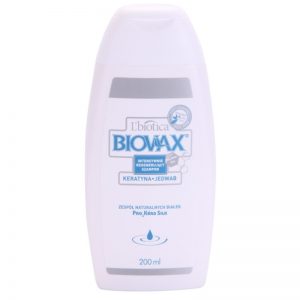 L’biotica Biovax Keratin & Silk szampon wzmacniający z kompleksem keratynowym 200 ml