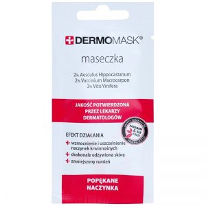 L’biotica DermoMask maseczka do twarzy na rozszerzone i popękane naczynka 10 ml