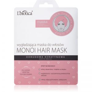 L’biotica Hair Mask nawilżająca maseczka wygładzająca Monoi