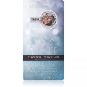 L’biotica Masks Silver Glow rozjaśniająca maseczka do twarzy 10 g