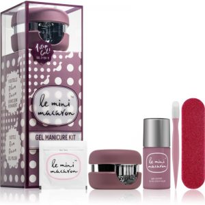 Le Mini Macaron Gel Manicure Kit Rum Raisin zestaw kosmetyków XII. (do paznokci) dla kobiet