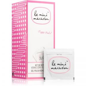 Le Mini Macaron Gel Polish Remover Pads 100 szt.