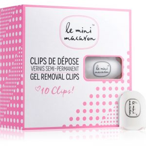 Le Mini Macaron Gel Removal Clips 10 szt.