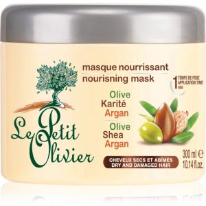 Le Petit Olivier Olive, Shea & Argan odżywcza maska do włosów 300 ml