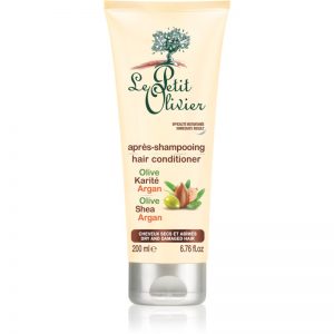 Le Petit Olivier Olive, Shea & Argan odżywka do włosów suchych i zniszczonych 200 ml
