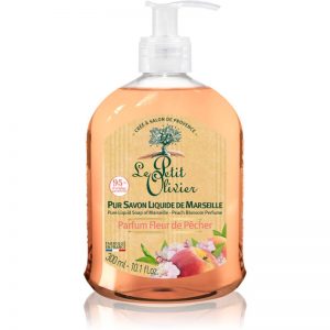 Le Petit Olivier Peach Blossom odżywcze mydło w płynie 300 ml