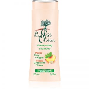 Le Petit Olivier Peach & Grapevine Flower szampon do włosów normalnych 250 ml