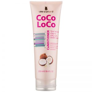 Lee Stafford CoCo LoCo odżywka z olejem kokosowym do nabłyszczania i zmiękczania włosów 250 ml