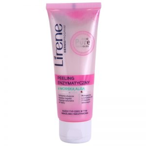Lirene Algae Pure peeling enzymatyczny do skóry wrażliwej ze skłonnością do przebarwień 75 ml