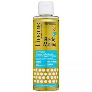 Lirene Mother to Be ujędrniający olejek do ciała i biustu przeciw rozstępom 200 ml