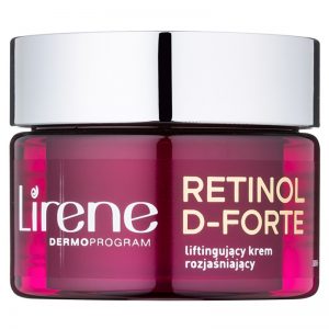 Lirene Retinol D-Forte 70+ rozjaśniający krem na dzień z efektem liftingującym 50 ml