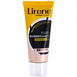 Lirene Vitamin C rozświetlający podkład we fluidzie dla długotrwałego efektu odcień 04 Tanned 30 ml