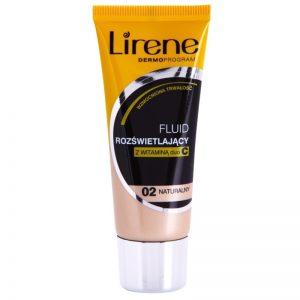 Lirene Vitamin C rozświetlający podkład we fluidzie dla długotrwałego efektu odcień 02 Natural 30 ml