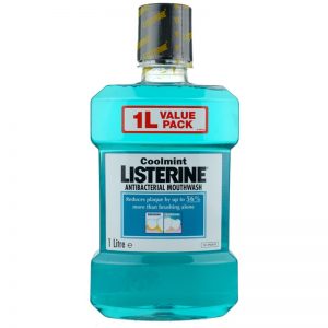 Listerine Cool Mint płyn do płukania jamy ustnej odświeżający oddech 1000 ml