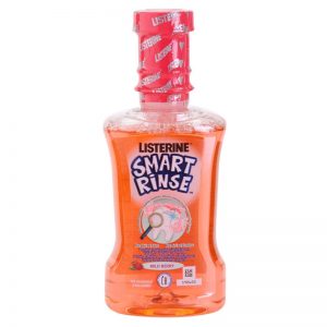 Listerine Smart Rinse Mild Berry płyn do płukania jamy ustnej dla dzieci 250 ml
