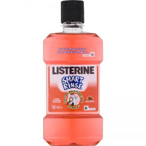 Listerine Smart Rinse Mild Berry płyn do płukania jamy ustnej dla dzieci 500 ml