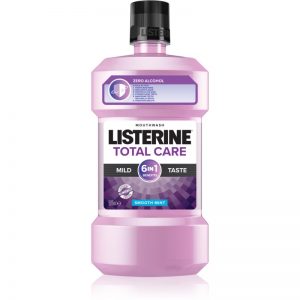 Listerine Total Care Zero płyn do płukania jamy ustnej dla pełnej ochrony zębów bez alkoholu smak Smooth Mint 500 ml